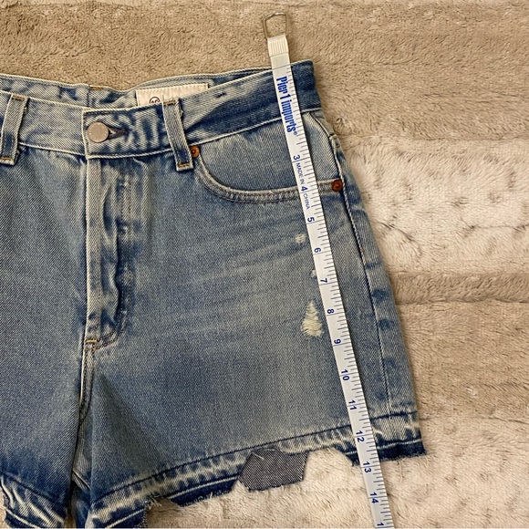 NWT💝AG Alexxis High Waist Chew Hem Cutoff Denim Shorts Size 27 - Picture 12 of 16